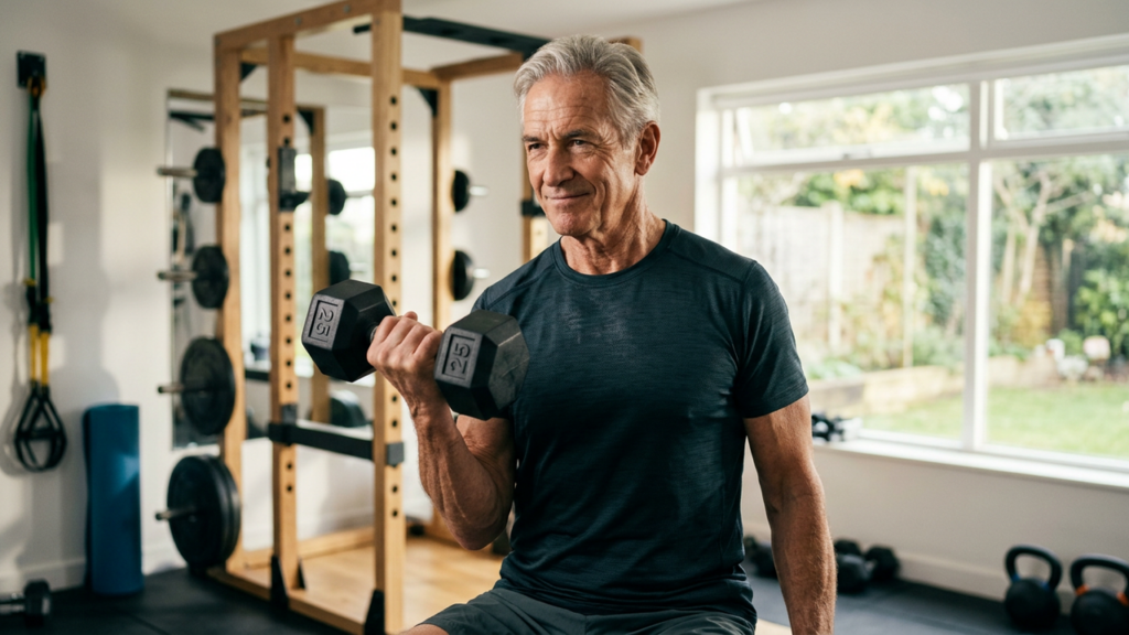 Sarcopenia - older adult strength training to prevent muscle loss